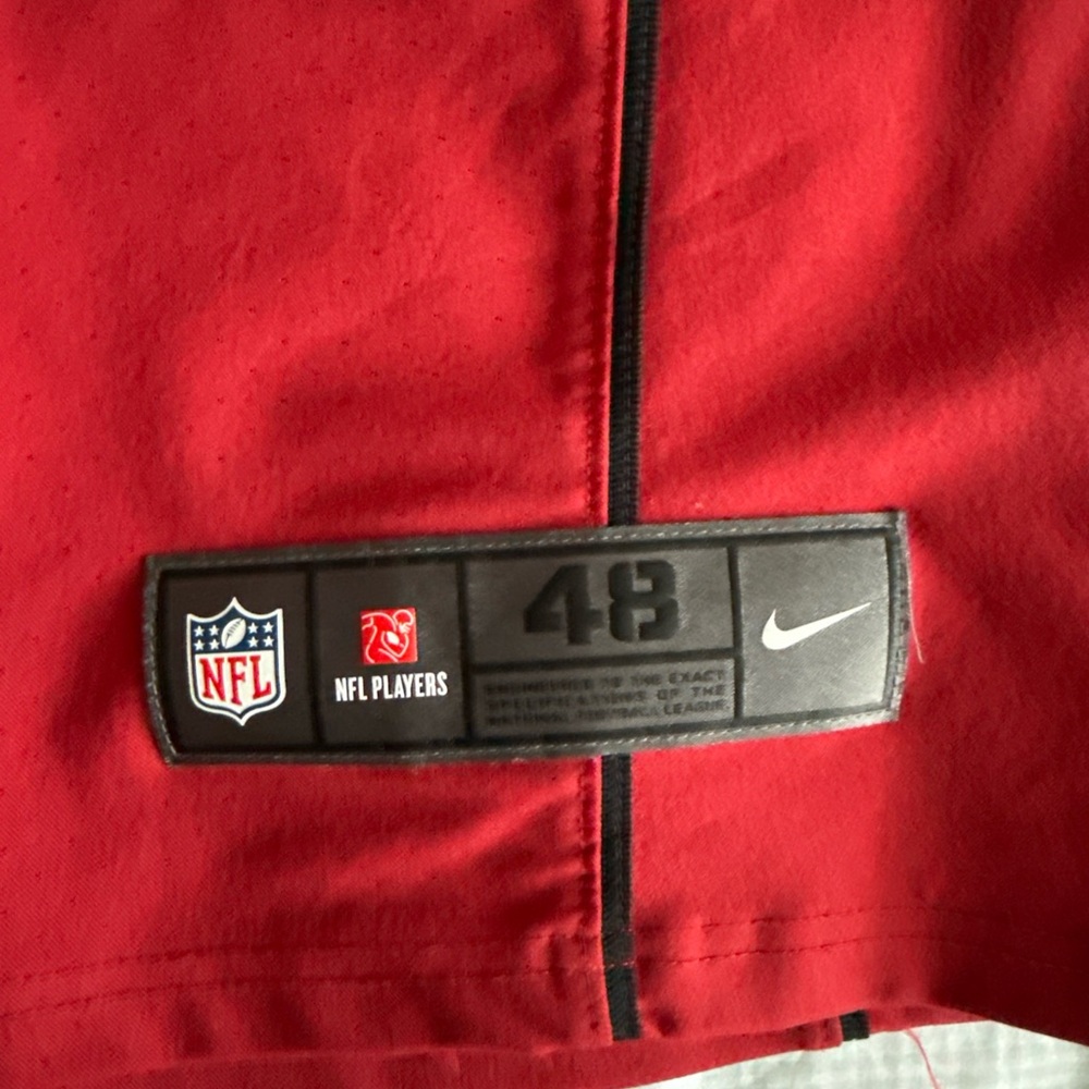 Men’s Nike Kyler Murray #1 Arizona Cardinals Vapor Elite Jersey Sz 48 - Red - Picture 3 of 6